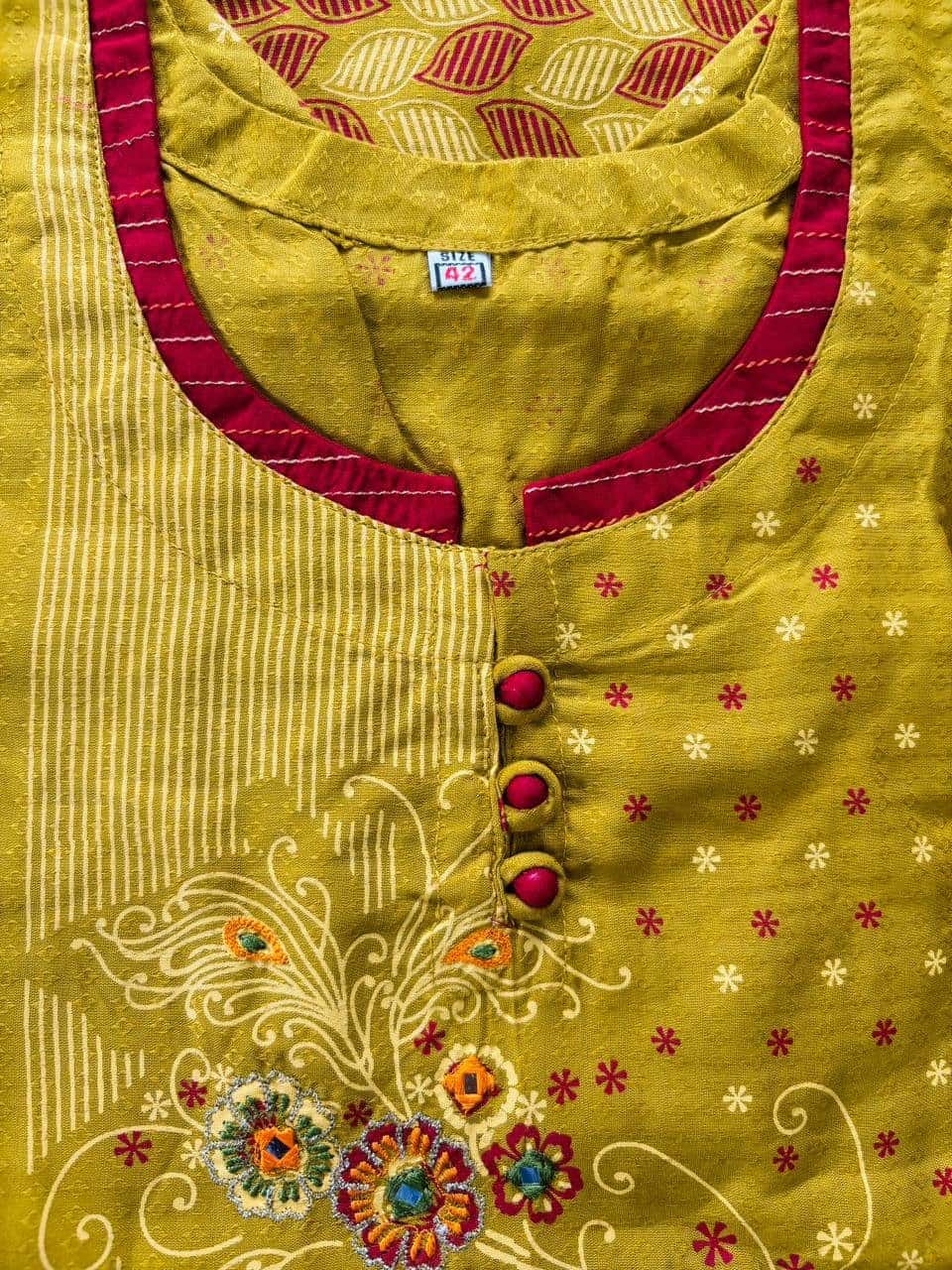 Olive Elegance – Aarong Inspired Stitched Three Piece