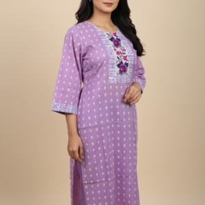 Elegant Designer Cotton Kamiz