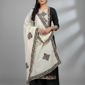 Premium Cotton Unstitched Dress Set