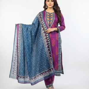 Elegant Lawn Cotton 3-Piece Set