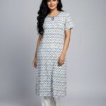 Elegant Semi Long Women’s T-Shirt