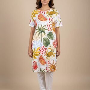 Stylish Semi Long T-Shirt for Women