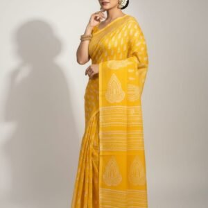 Elegant Silk Dye Saree