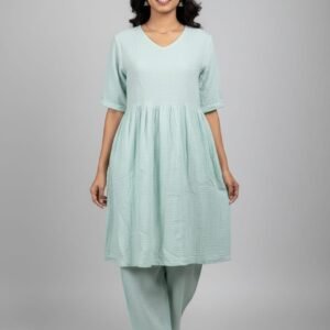Women's Crepe Cotton Frock