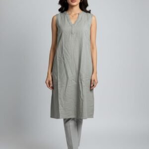 Elegant Sleeveless Kurti
