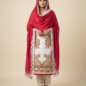 Coco Inspired Digital Print Unstitched 3pc Set