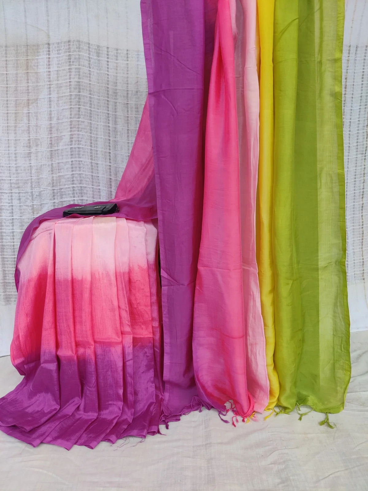 Shiburi Dye Silk Saree (1)