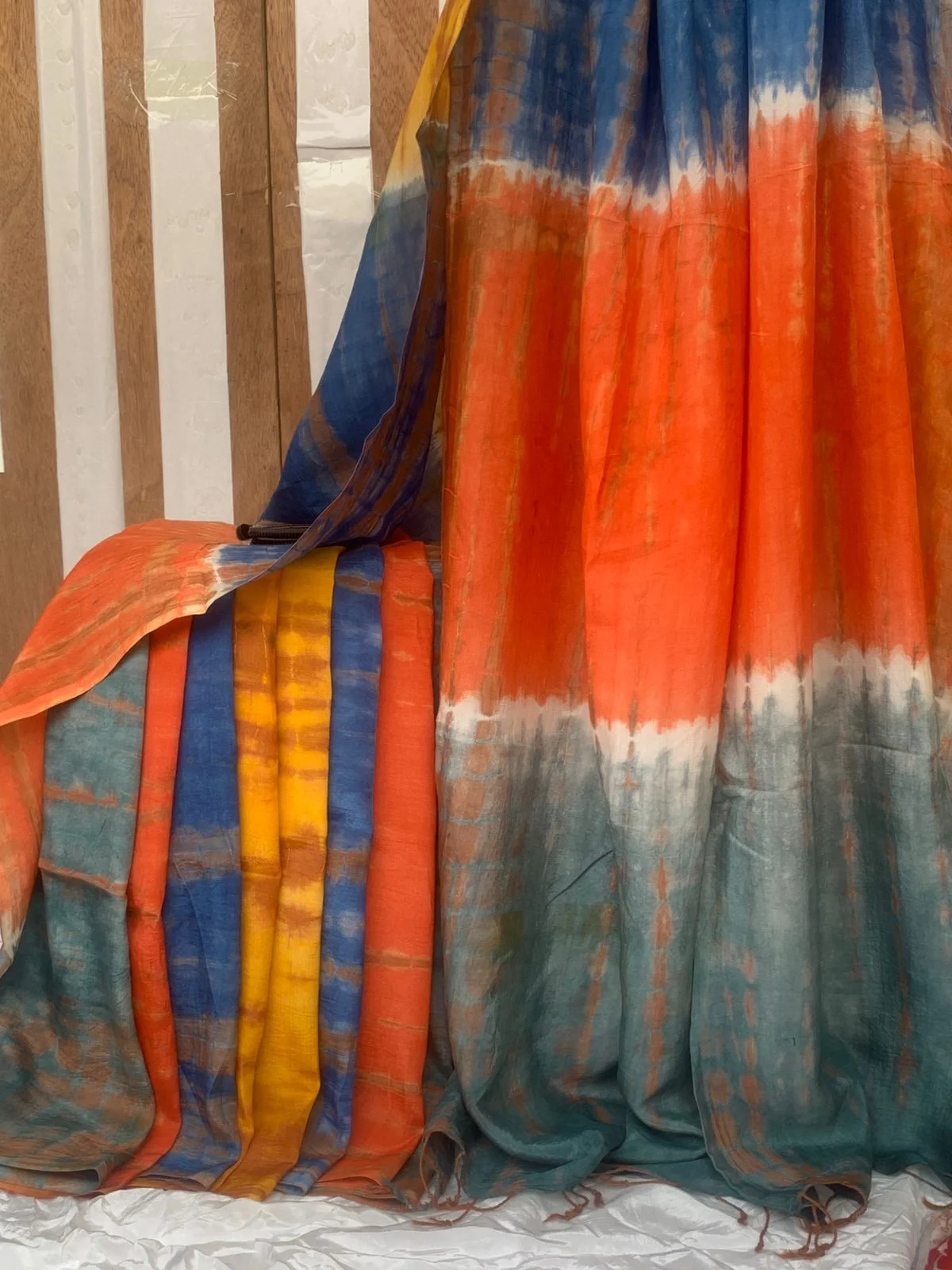 Shiburi Dye Silk Saree (12)