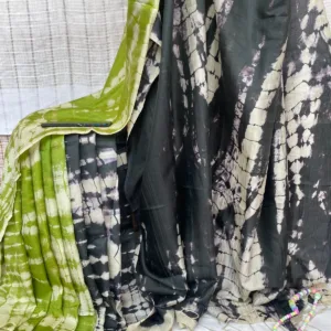 Shiburi Dye Silk Saree - Elegance Redefined