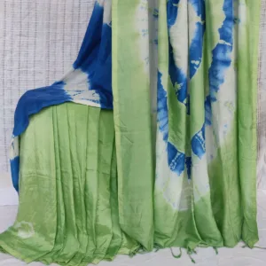 Shiburi Dye Silk Saree - Elegance Redefined