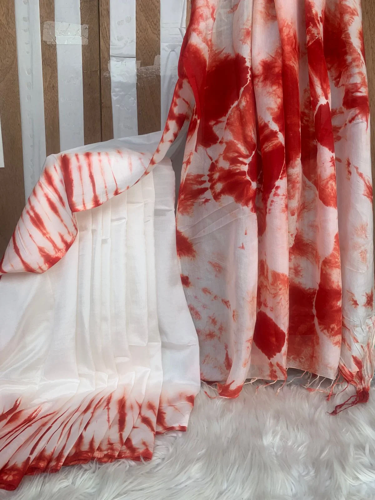 Shiburi Dye Silk Saree (2)