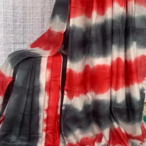 Shiburi Dye Silk Saree - Elegance by Shuch Shilpo