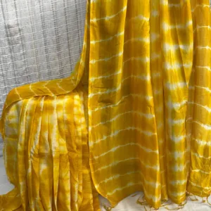Shuch Shilpo Shibori Dye Silk Saree